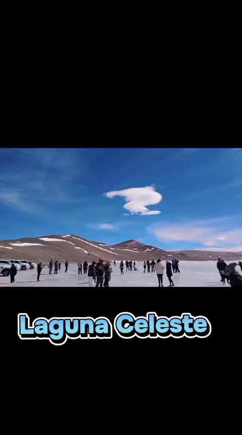 Lagunas altoandinas: Celeste, Negra y Los Aparejos